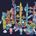 magnetische knikkerbaan